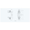 50A - SUNTREE SNH00 gPV 1P 1000V DC Fuse Base/Holder  Fuse Link PV
